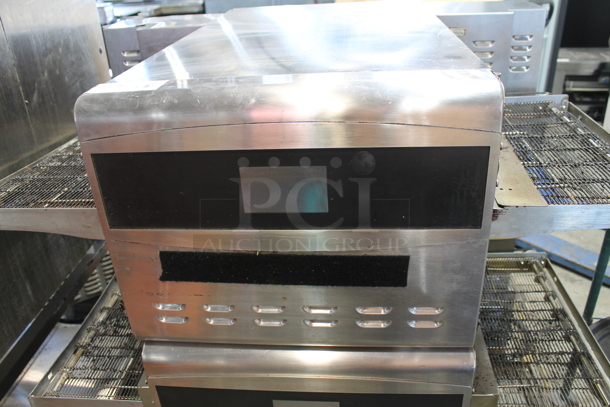 3 Ovention C20003PH Stainless Steel Commercial Electric Powered Conveyor Pizza Oven. 208/240 Volts, 3 Phase. 3 Times Your Bid! - Image 3 of 5