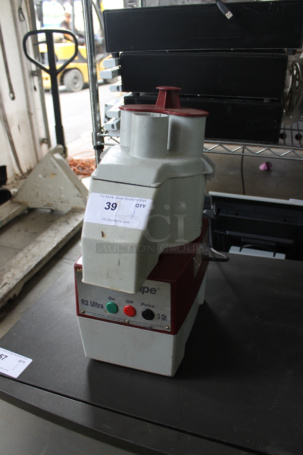 Robot Coupe R2 Ultra Metal Commercial Countertop Food Processor w/ Blade. Tested and Does Not Power On - Image 1 of 7