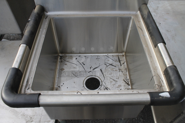 BRAND NEW SCRATCH AND DENT! Stainless Steel Commercial Single Bay Sink. - Image 2 of 2