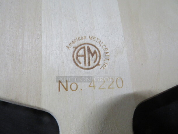 One NEW 42 Inch American Metalcraft Wooden Pizza Paddle.  - Image 2 of 2