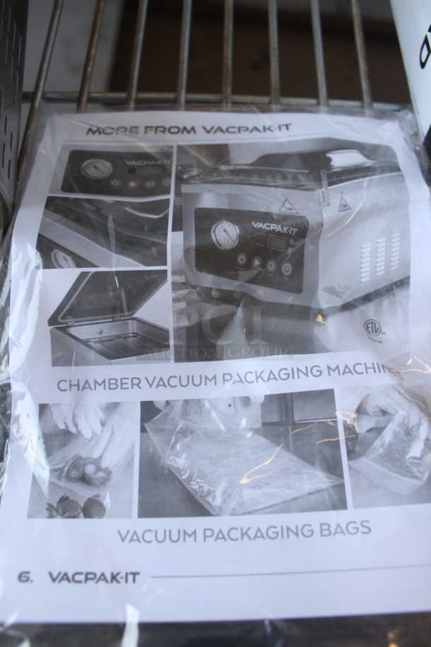 BRAND NEW SCRATCH AND DENT! VACPAK-IT 186SV158 Commercial Stainless Steel Sous Vide Circulator Head. 120V. Tested And Working! Stock Pictures Used For Gallery Picture. - Image 8 of 8