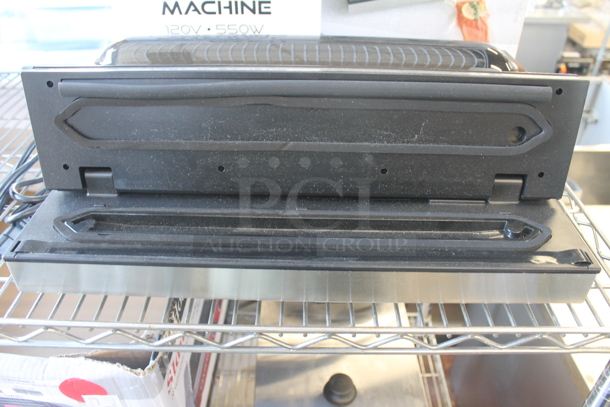 BRAND NEW SCRATCH AND DENT!  VACPAK-IT 186VME16SS Commercial Stainless Steel Electric Countertop External Vacuum Sealer With 16" Seal Bar. 120V. Tested And Working! - Image 5 of 9