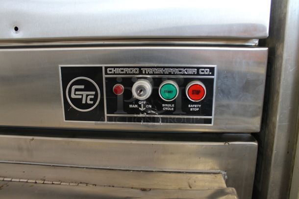 CTC Trashpacker 4500 Stainless Steel Commercial Vertical Trash Compactor. 115 Volts, 1 Phase. - Image 2 of 4