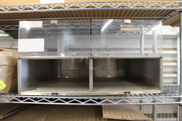 APW Wyott BC-30 Stainless Steel Commercial Cabinet w/ 2 Poly Door Flaps. - Image 5 of 7