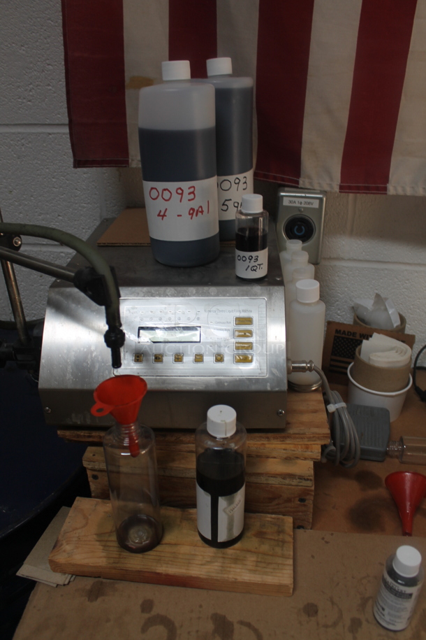 ALL ONE MONEY! Lot of Various Items Including 2 Office Chairs, Table and Flag. BUYER MUST REMOVE. - Image 2 of 8