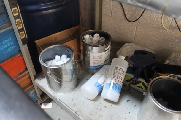 ALL ONE MONEY! Lot of Various Items Including 2 Office Chairs, Table and Flag. BUYER MUST REMOVE. - Image 8 of 8