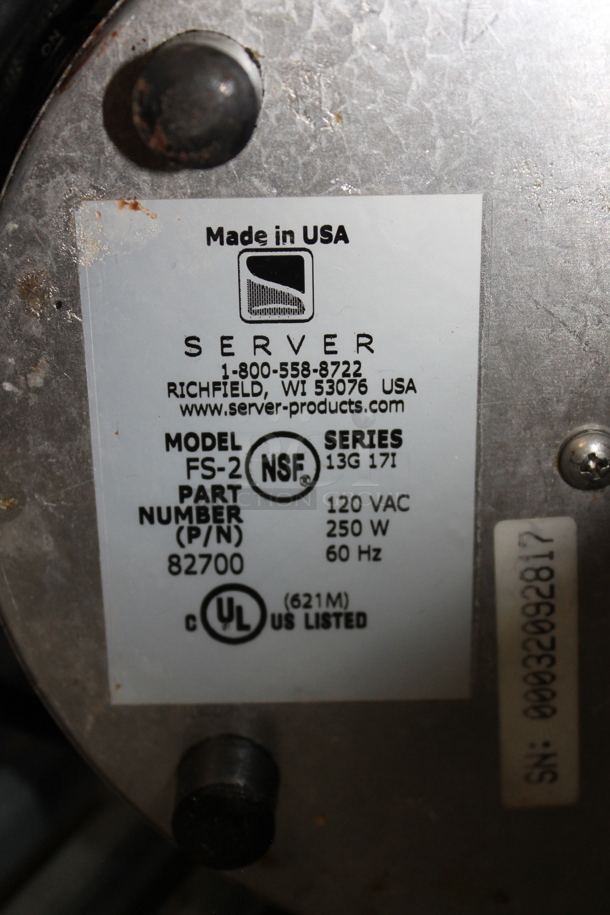 ALL ONE MONEY! Lot of Metal Including Bowls, Drop In Bins and Server FS-2 Topping Warmer. - Image 6 of 7