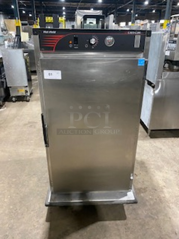 CresCor Commercial Hot-N-Hold Food Cabinet! All Stainless Steel! MODEL:H137SUA9C SN: FAI-J1179101-1514 120V! On Casters!
 - Image 1 of 5