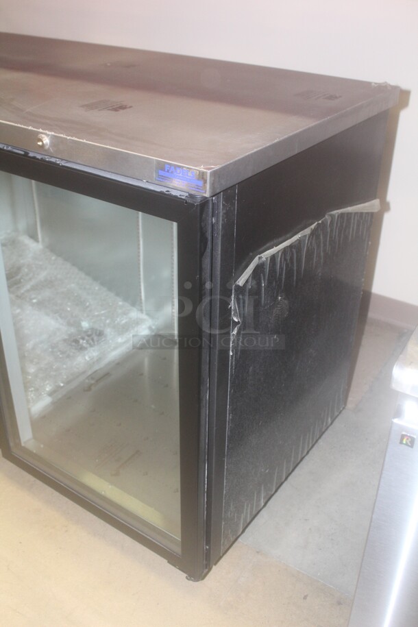 NEW! Beverage Air Model BB58HC-1-G-B Commercial Glass Door Bar Back Cooler With Stainless Steel Top. 59x28x40. 115V/60Hz.   - Image 5 of 8