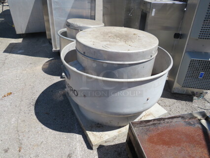 One 35 Inch Ventilator. 