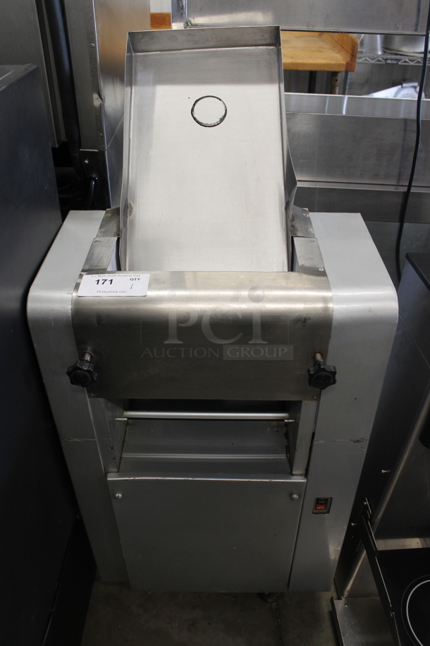 2015 MT-288 Metal Commercial Floor Style Dough Sheeter on Commercial Casters. 220 Volts, 1 Phase. - Image 1 of 8