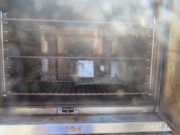 One WORKING Blodgett Hydrovection Double Oven With Helix Technology, And 6 Racks On Casters. 38X45X66.5 - Image 5 of 6
