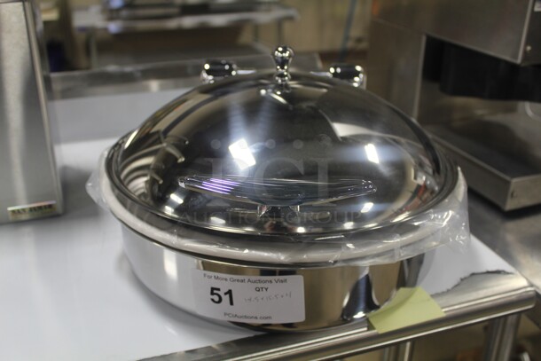NEW! Vollrath Intrigue 6qt.Induction Chafer Dish. 15.5x15.5x4