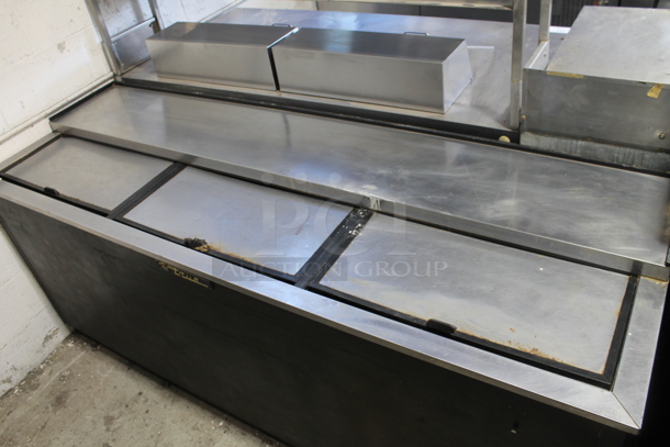 True TD-80-30 Stainless Steel Commercial Back Bar Bottle Cooler w/ 3 Sliding Lids. 115 Volts, 1 Phase. Tested and Powers On But Does Not Get Cold - Image 2 of 7