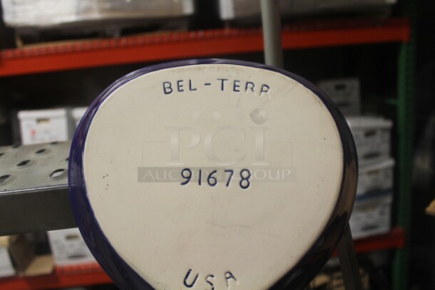 NEW IN BOX! 4 Boxes (6 Count Each) Bel Terr Cobalt Blue Handled Plates. 24X Your Bid!  - Image 3 of 3