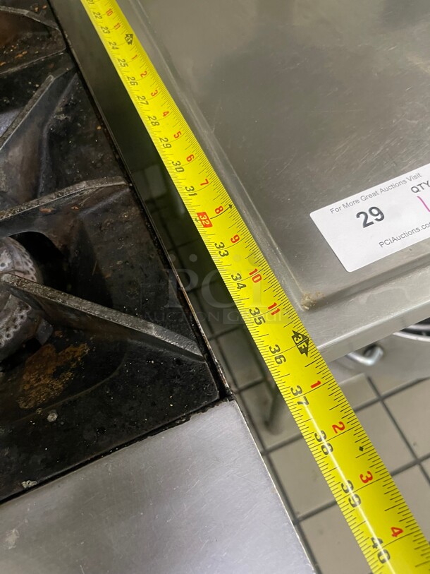 Clean! Commercial Stainless Steel Table With Stainless Shelf NSF 48x36x36 - Image 6 of 7