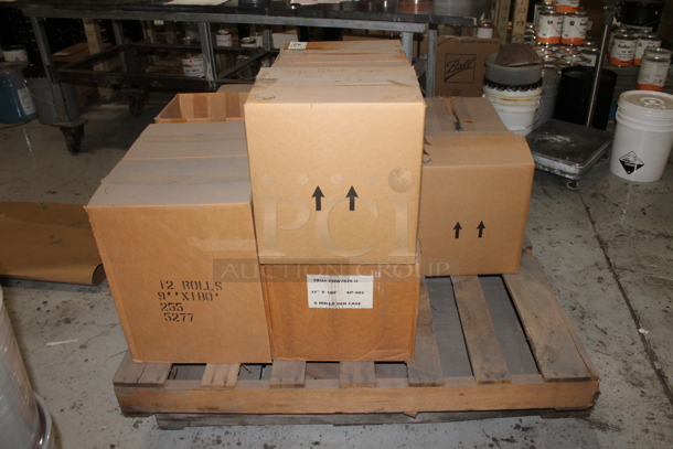 ALL ONE MONEY! PALLET LOT of Various Items Including Black Caps w/ Extra Pallet. BUYER MUST REMOVE. - Image 4 of 6