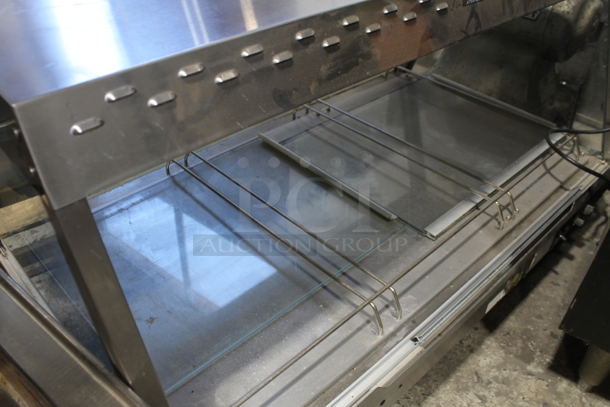 Hatco Stainless Steel Commercial Countertop Electric Powered Warming Display Case Merchandiser. Tested and Working! - Image 4 of 5
