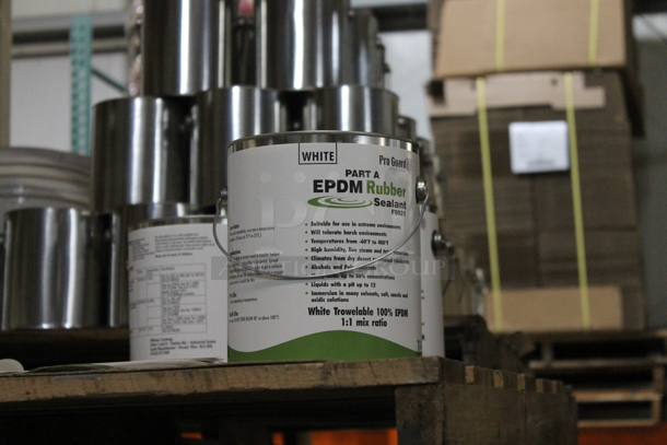 ALL ONE MONEY! THREE PALLET LOT of Various Items Including EPDM Rubber Sealant. BUYER MUST REMOVE. - Image 5 of 7
