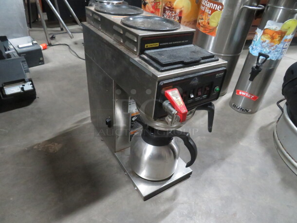 One Bunn Coffee Brewer With Filter Basket And Pot. Model# CWTF20. 115 Volt. 8X21X18 - Image 2 of 2