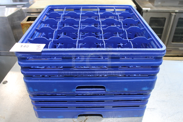 ALL ONE MONEY! Lot of 2 Blue Poly Dish Caddies. - Image 1 of 3