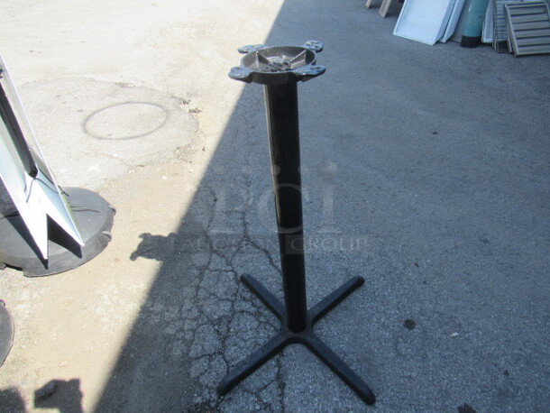 One Bar Height Pedestal Base.