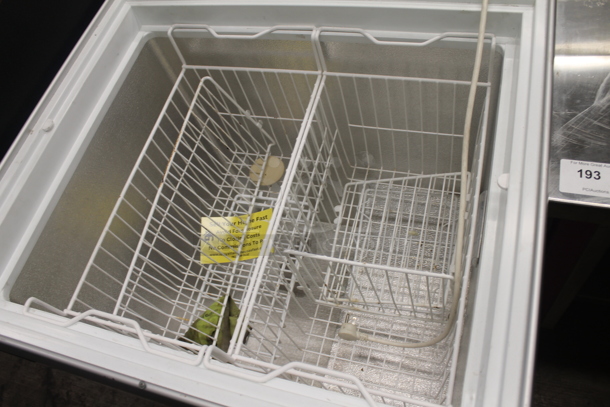 Master-Bilt EK26 Derby+ Commercial Electric Vertical White Freezer With Polycoated Shelves. 120V. Tested and Working! - Image 4 of 8