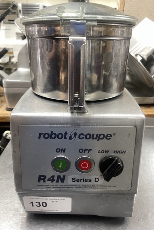ROBOT COUPE R4n Series D HEAVY DUTY 5.5qt Food Processor.

Fully Tested and Working Condition - Image 3 of 11