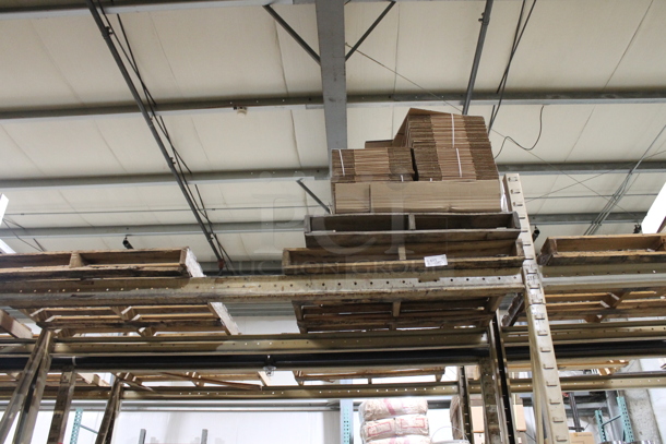 ALL ONE MONEY! PALLET LOT of BRAND NEW Cardboard Boxes and Three Extra Pallets. BUYER MUST REMOVE. - Image 2 of 3