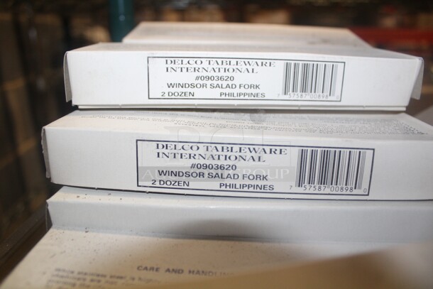 NEW IN BOX! 90 Boxes (24 Count Each) Delco Silverware. 90X Your Bid!  - Image 2 of 2