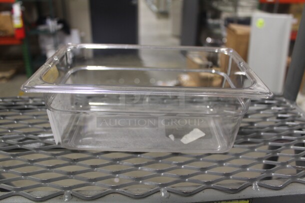 NEW! 8 Carlisle Plastic 1/4 x 4 Insert/Pans. 8X Your Bid!  - Image 1 of 2