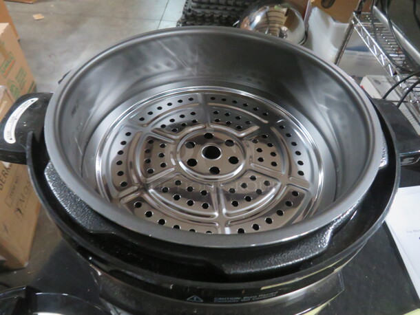 One NEW Power Cooker Plus Electric Pressure Cooker. 120 Volt. Model# PPC772P. $136.00 - Image 2 of 3