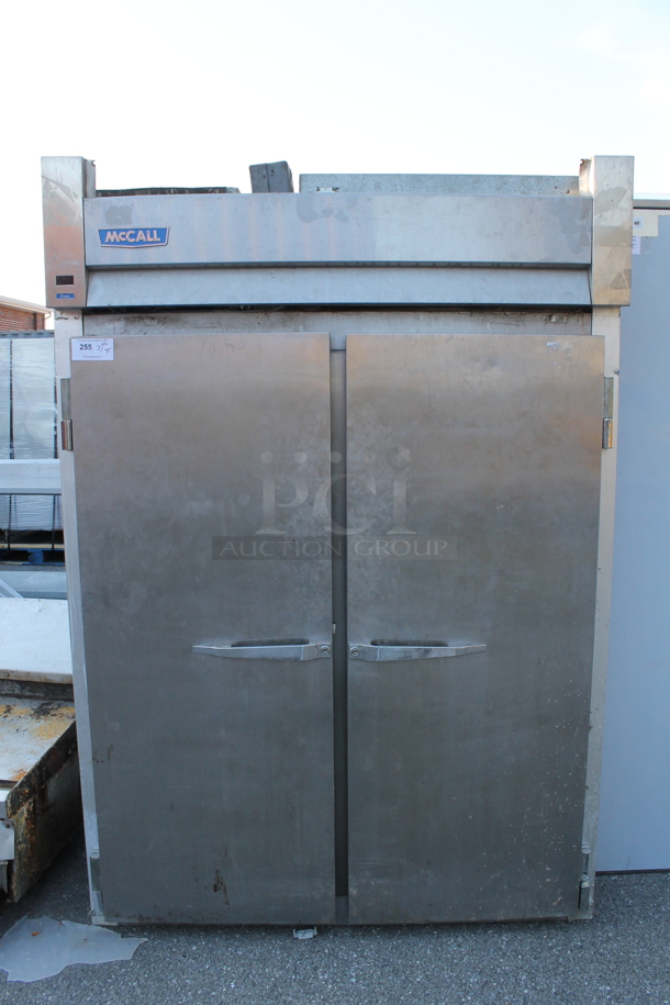 McCall 4-4045F Stainless Steel Commercial 2 Door Reach In Freezer. 115 Volts, 1 Phase. Tested and Does Not Power On - Image 1 of 5