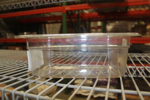 NEW! 16 Cambro Plastic 1/4 x 4" Insert/Pans. 16X Your Bid! 