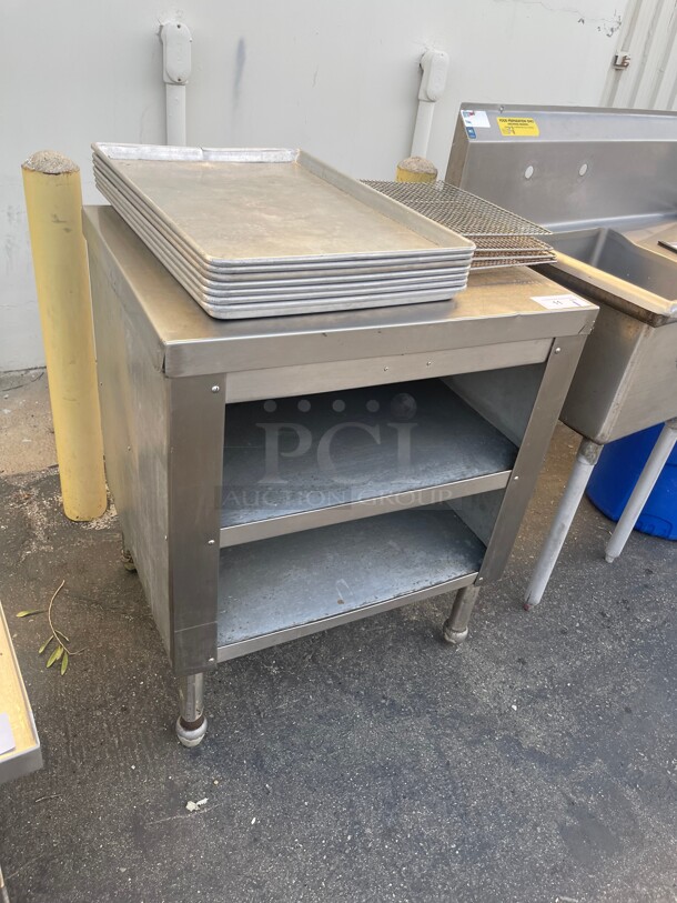 Clean! Stainless Steel Commercial Table NSF 30x24x36 - Image 3 of 8