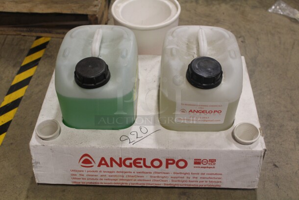 Angelo Po Clean FX And Bright FB Oven Cleaner. 