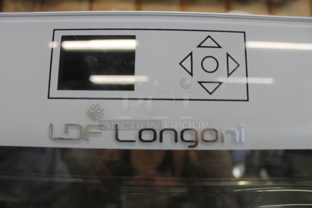 Longoni Metal Commercial Single Door Reach In Freezer Merchandiser on Commercial Casters. Cannot Test Due To Plug Style - Image 6 of 7