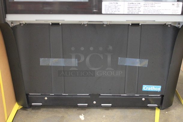 BRAND NEW SCRATCH AND DENT! 2021 Crathco C-2D-16 Metal Commercial Countertop 2 Hopper Refrigerated Beverage Machine. Stock Picture Used as Gallery. 115 Volts, 1 Phase.  - Image 3 of 6