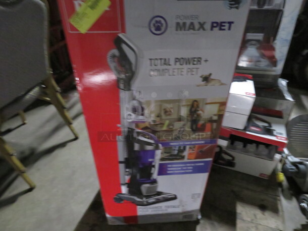 One Dirt Devil Power Max Pet Vacuum.