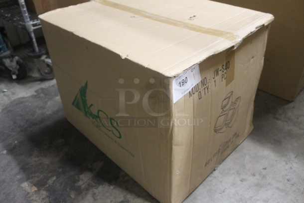 BRAND NEW IN BOX! KCS White Poly Ingredient Bin. - Image 4 of 4