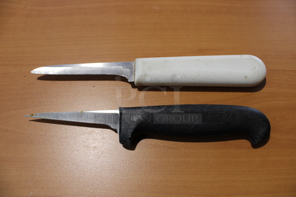 2 Sharpened Stainless Steel Paring Knives. 7