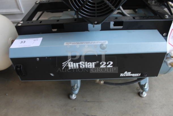 Air Techniques AirStar 22 Metal Commercial Floor Style Dental Air Compressor. 208-230 Volts, 1 Phase. - Image 6 of 7