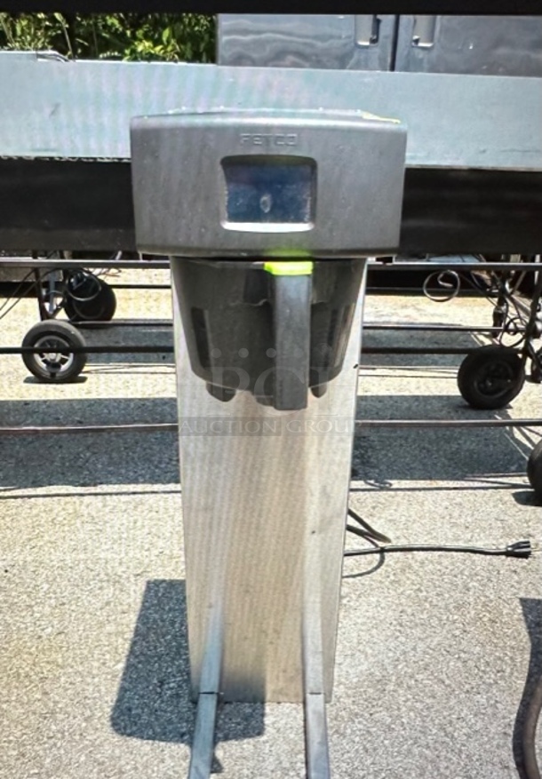 One Fetco Tea Brewer With Filter Basket. 120 Volt. Model# TBS-2121 XTS. 9X17X33.5 - Image 1 of 2