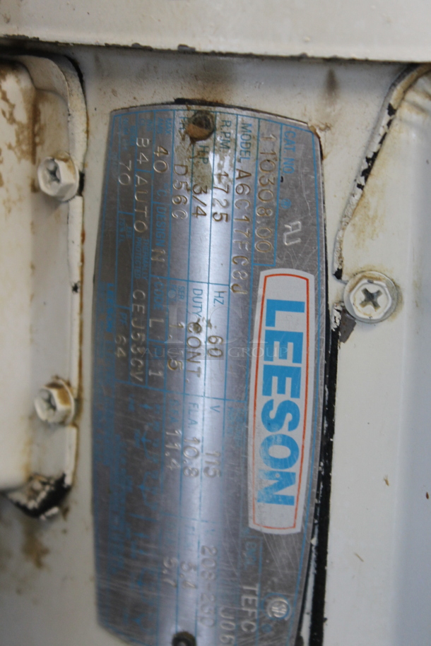 Comtec 1100 Metal Commercial Countertop Hydraulic Pie Press. 120 Volts, 1 Phase. Tested and Working! - Image 3 of 4