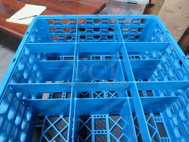 One Blue 9 Hole Dishwasher Rack. - Image 2 of 3