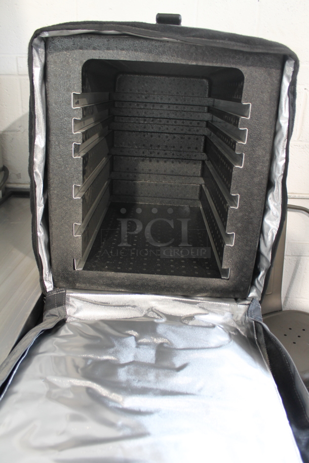 BRAND NEW! Rubbermaid ProServe Gray Poly Insulated Food Carrying Case w/ Insert. - Image 3 of 4