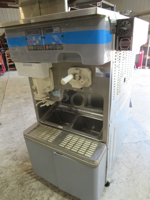 One Carprgiani Floor Standing Shake And Sundae Heat Treatment Combo Freezer On Casters. Model# K3/E. Serial # J2Q-138. 208-230 Volt. 3 Phase. 32X40.5X69 - Image 4 of 5