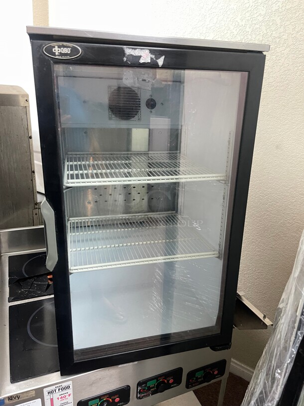 QBD DC7H Commercial Counter Top Cooler Beverage Refrigerator NSF 120 Volt 