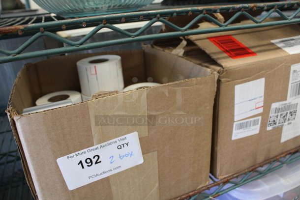2 Boxes of Scale Sticker Rolls. 2 Times Your Bid! - Image 3 of 3