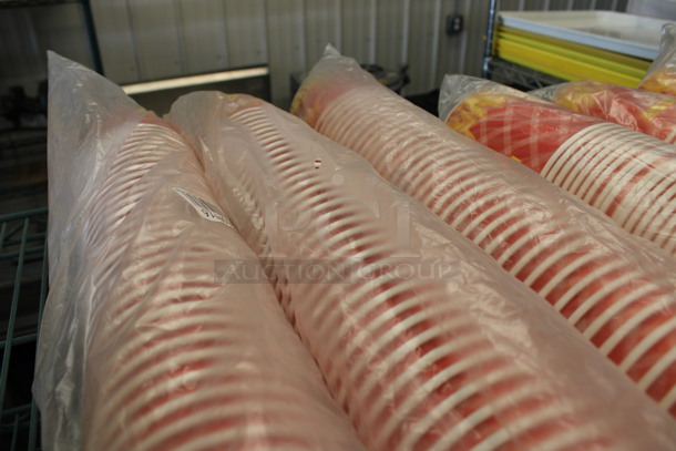 ALL ONE MONEY! Lot of 8 Bundles of Disposable Cups! - Image 2 of 3